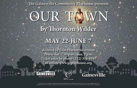 Open Auditions for Thornton Wilder's play Our Town - March 2026 show poster