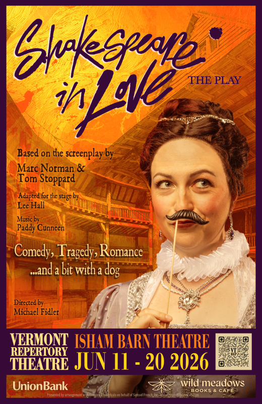 Shakespeare in Love at Vermont Repertory Theatre at Isham Barn