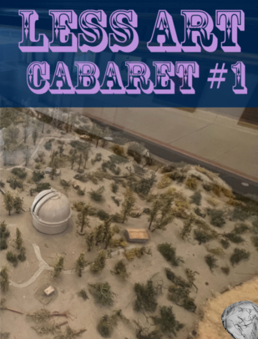 CONDUIT 742 Presents Its Next Pop-up Show “Less Art Cabaret #1” with Doug Harvey’s Moldy Slide Show show poster