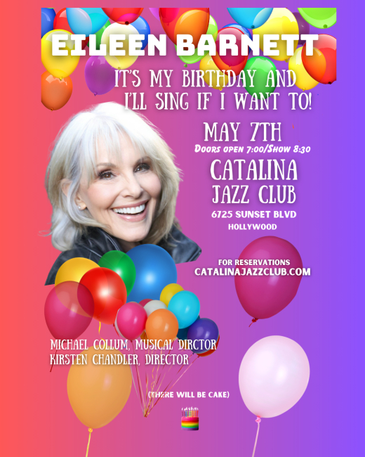 Eileen Barnett--It's my Birthday and I'll sing if I want to show poster
