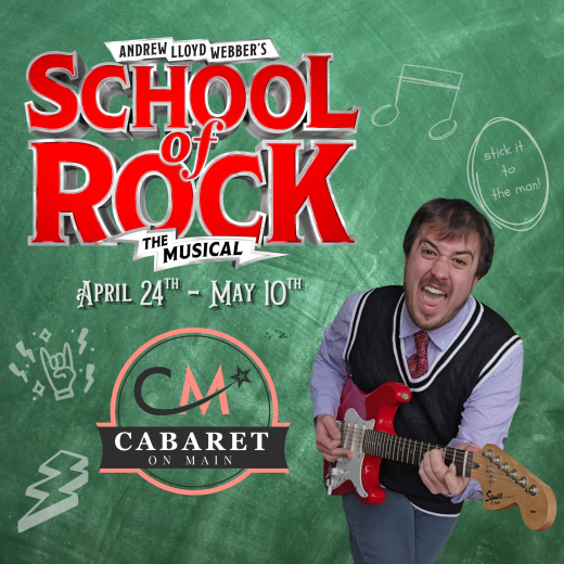 School of Rock the Musical show poster