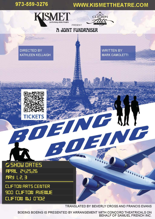 Boeing Boeing show poster