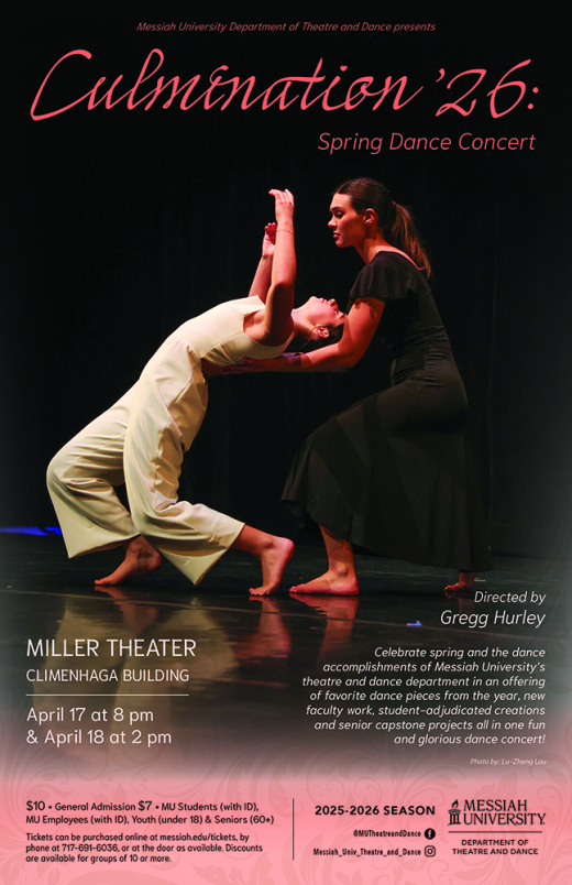 Culmination '26 Spring Dance Concert show poster