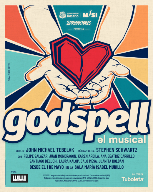 Godspell show poster