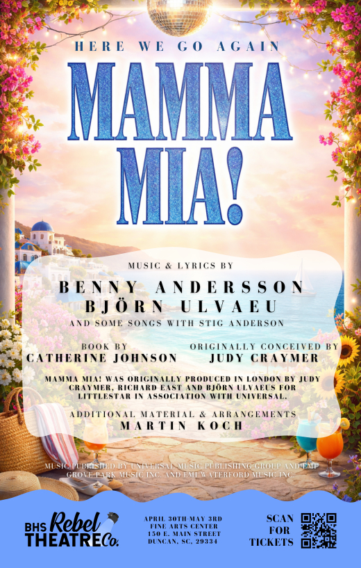 Mamma Mia show poster
