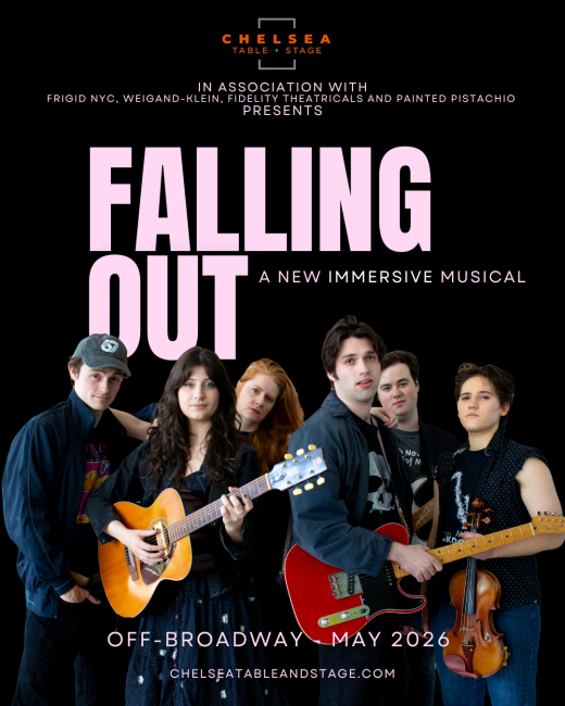 Falling Out show poster