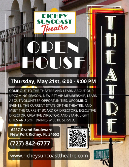 Open House show poster