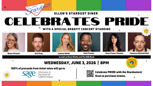 Ellen’s Stardust Diner Celebrates Pride show poster