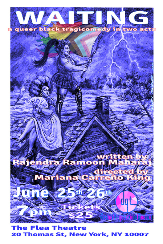 waiting: a queer black tragicomedy in two acts show poster