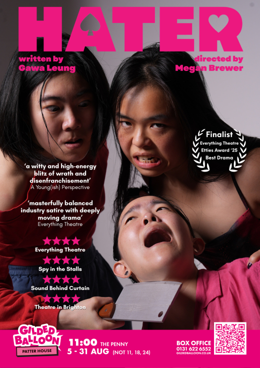 Hater show poster