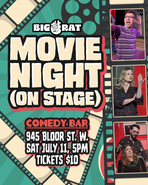Movie Night (On Stage) - An Improv Show in Toronto