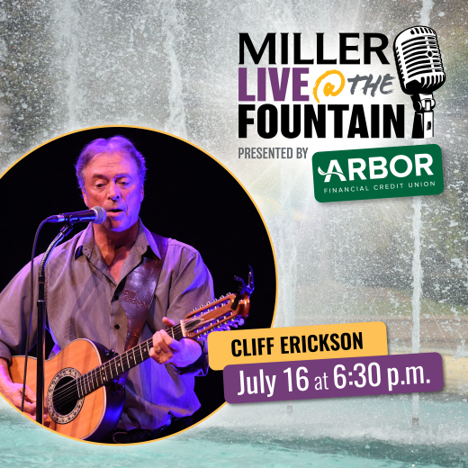 Cliff Erickson—Miller Live at the Fountain in Michigan
