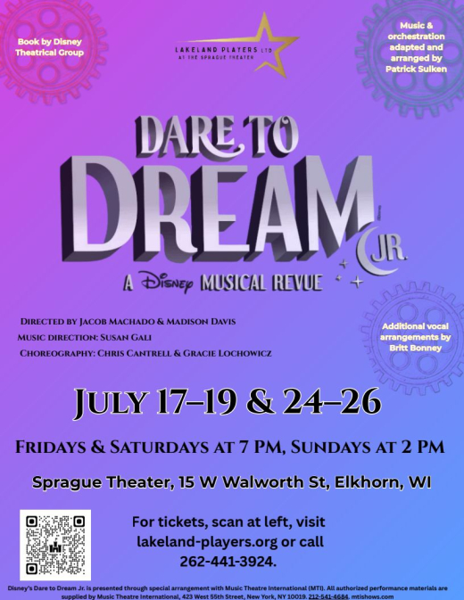 Disney's Dare to Dream Jr in Milwaukee, WI