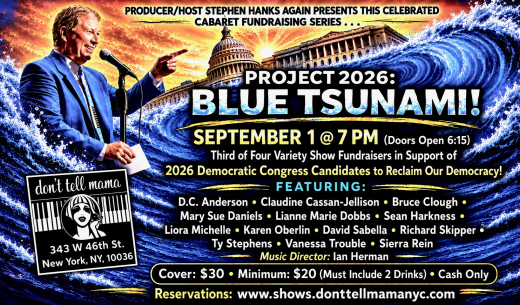 Project 2026: Blue Tsunami! in Cabaret