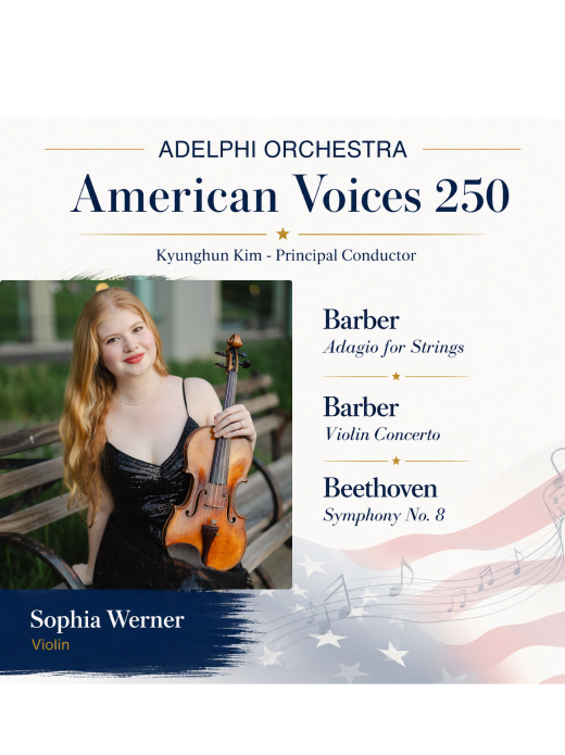 Adelphi Orchestra: American Voices at 250 in New Jersey