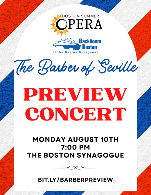 The Barber of Seville Preview Concert in Boston