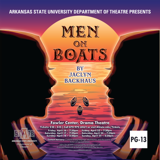 “Men on Boats” By Jaclyn Backhaus in Arkansas