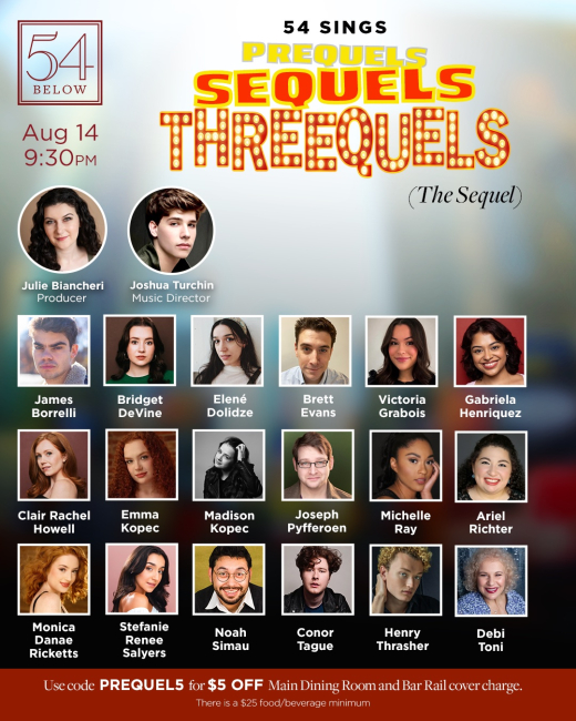 54 Sings Prequels, Sequels and Threequels (The Sequel)