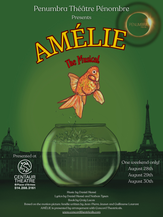 AMÉLIE: The Musical in Montreal