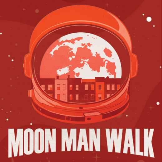 Moon Man Walk in Philadelphia