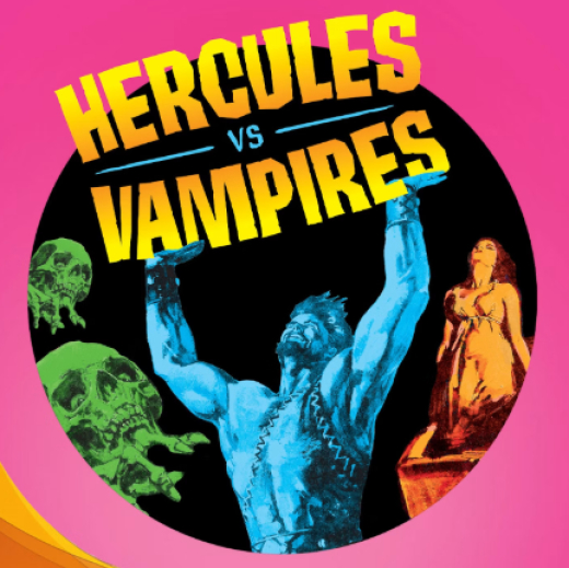 Hercules vs Vampires show poster