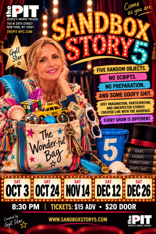 Sandbox Story 5: Audience-Driven, Unscripted, Imaginative Storytelling
