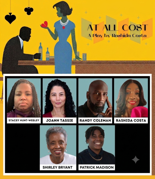 Meet the cast of AT ALL COST National tour a Play by Rashida Costa in Atlanta