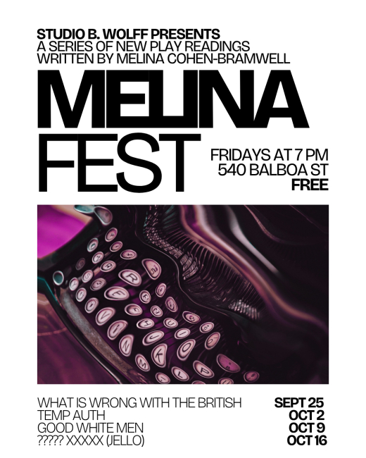 MELINA-FEST: 4 New Play Readings