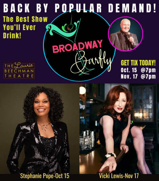 Broadway Barfly LIVE! With Robert Driemeyer (and guest Vicki Lewis)