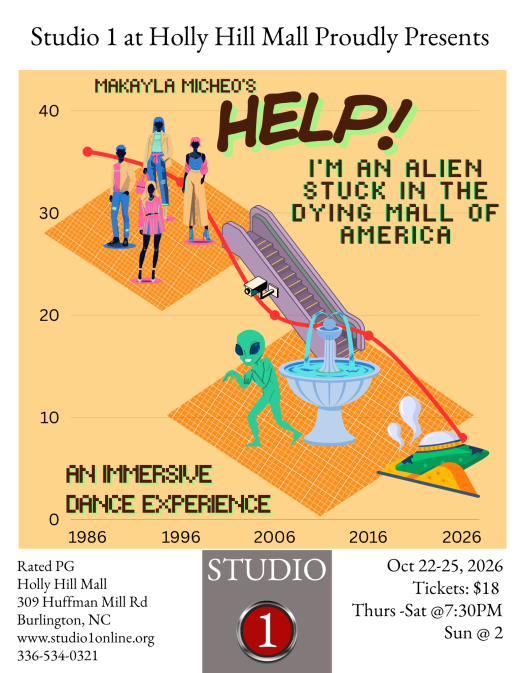 Help! I'm An Alien Stuck In The Dying Mall of America in Raleigh