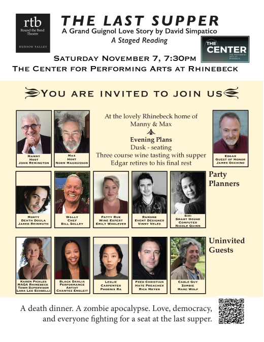 The Last Supper, a grand guignol love story in Central New York