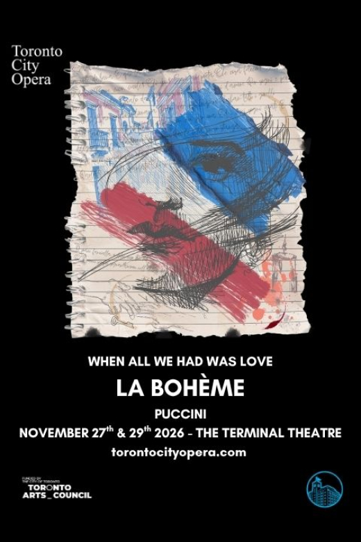 La bohème show poster