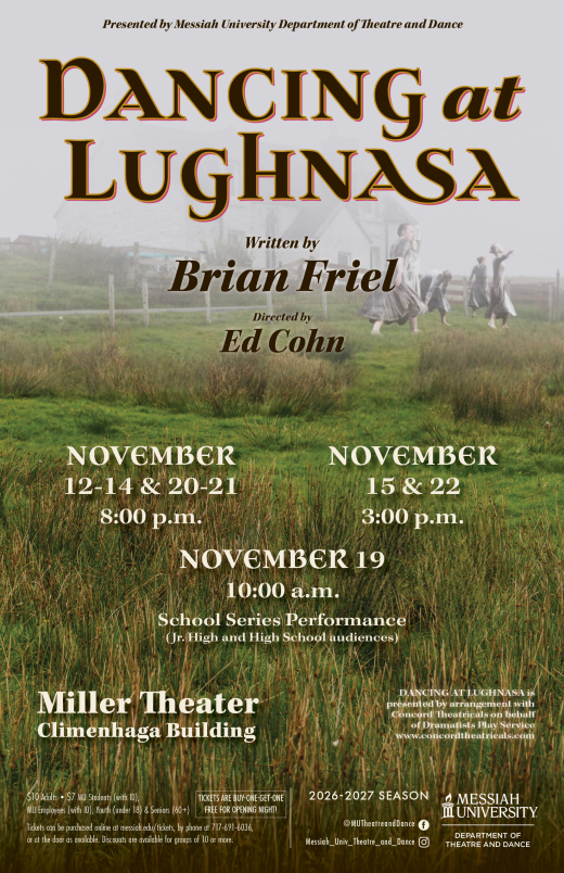 Dancing at Lughnasa in Central Pennsylvania