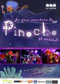 La gran aventura de Pinocho show poster