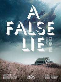 A False Lie show poster