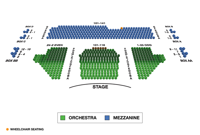 Todd Haimes Theatre (Broadway) Seating Chart