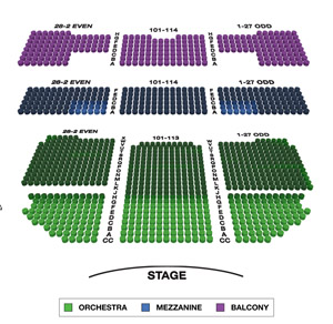 Ethel Barrymore Theatre Seating Chart