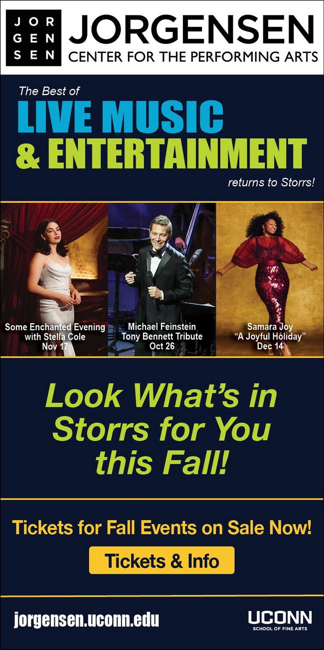 Spotlight: FEINSTEIN/FALL EVENTS at Jorgensen Center for the Performing Arts  Image