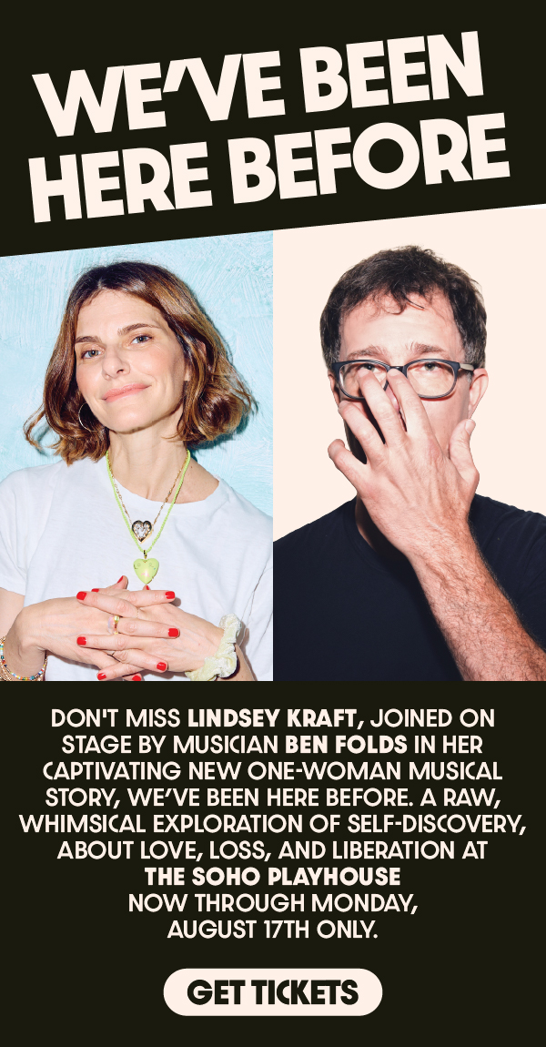 Don’t Miss Ben Folds and Lindsey Kraft Off Broadway