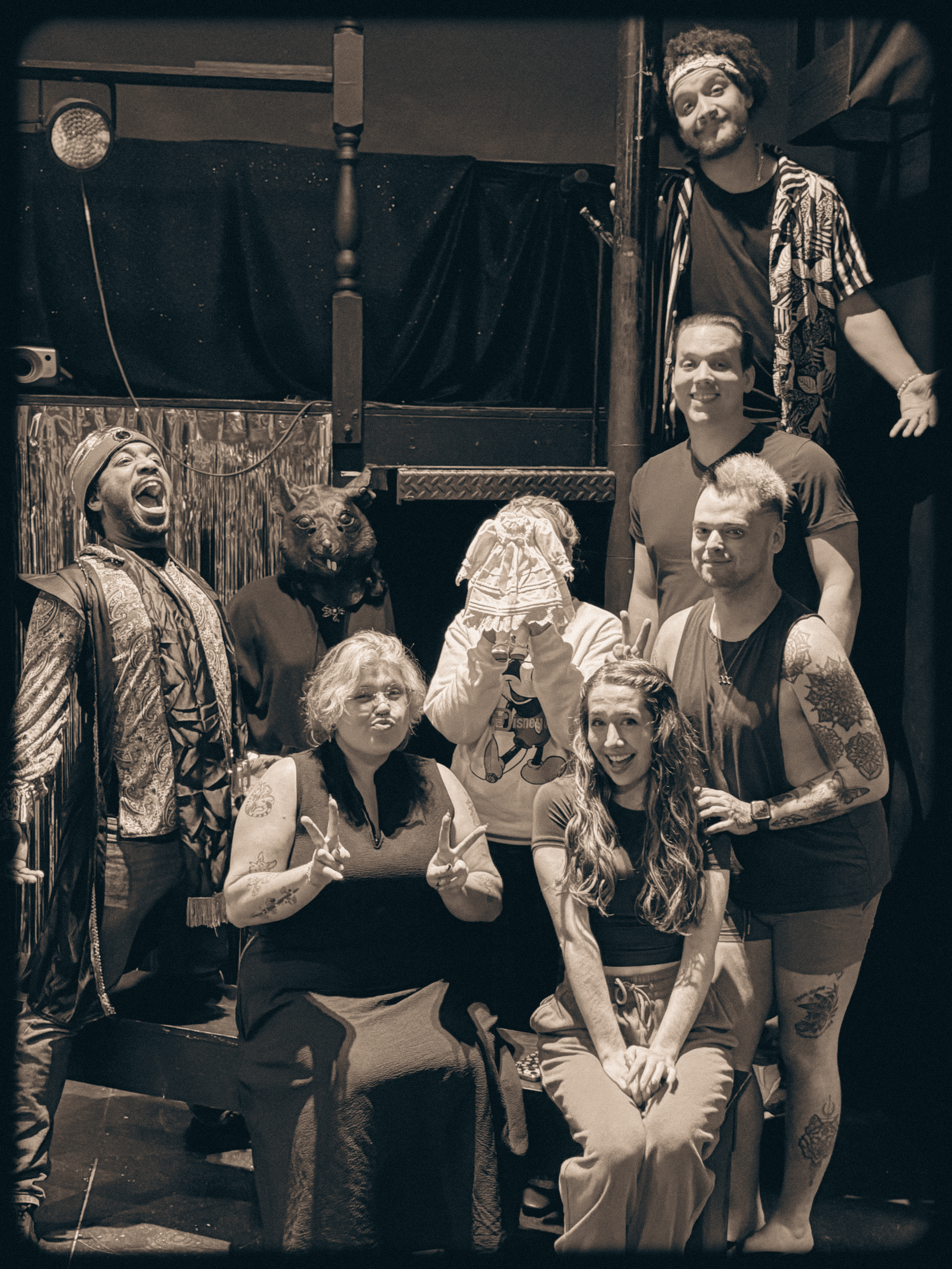The cast of "Ride The Cyclone" - Photo Credit: A.J.M.