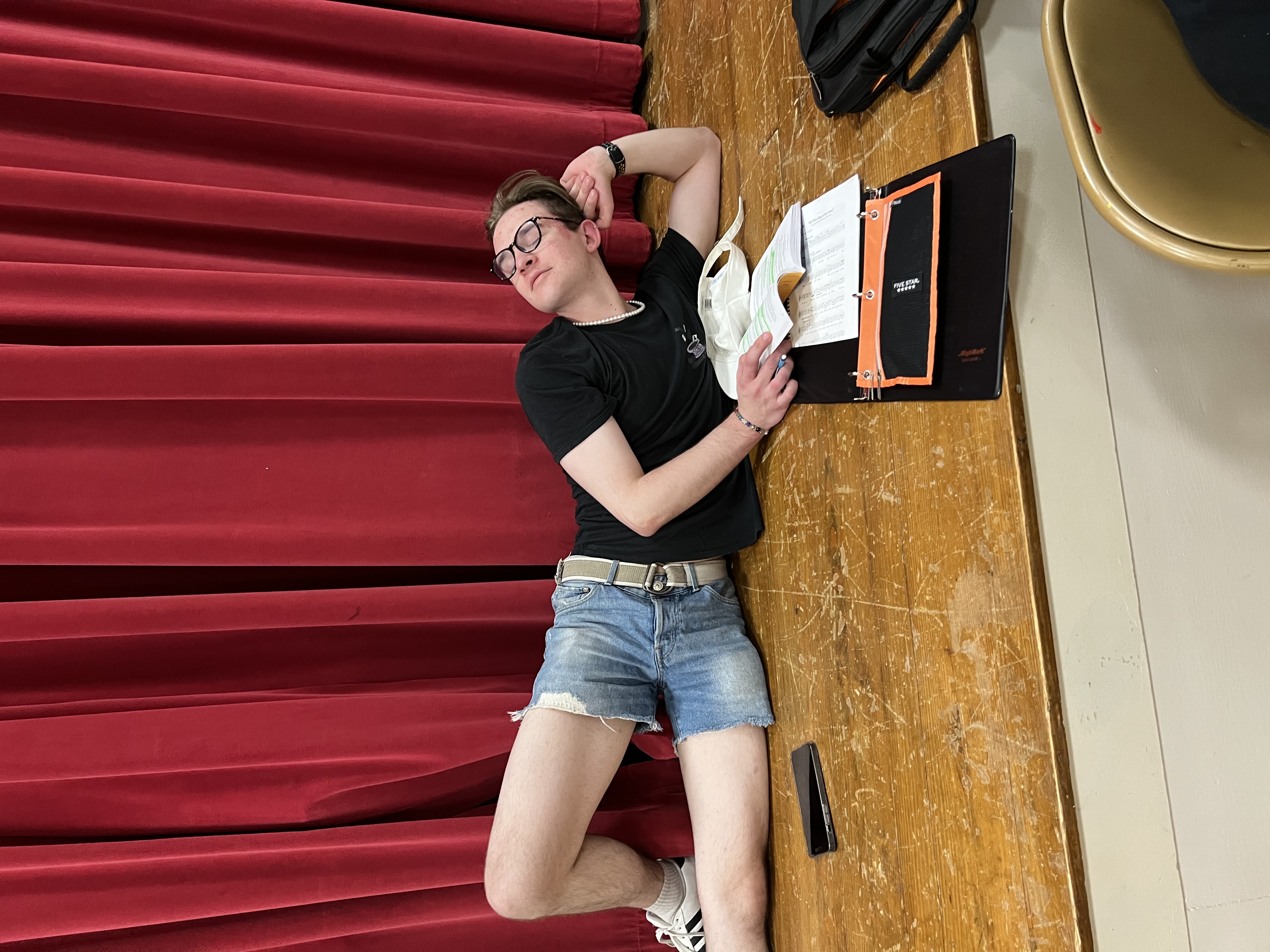 Last year Stage Manager and Flyrail; this year stage diva