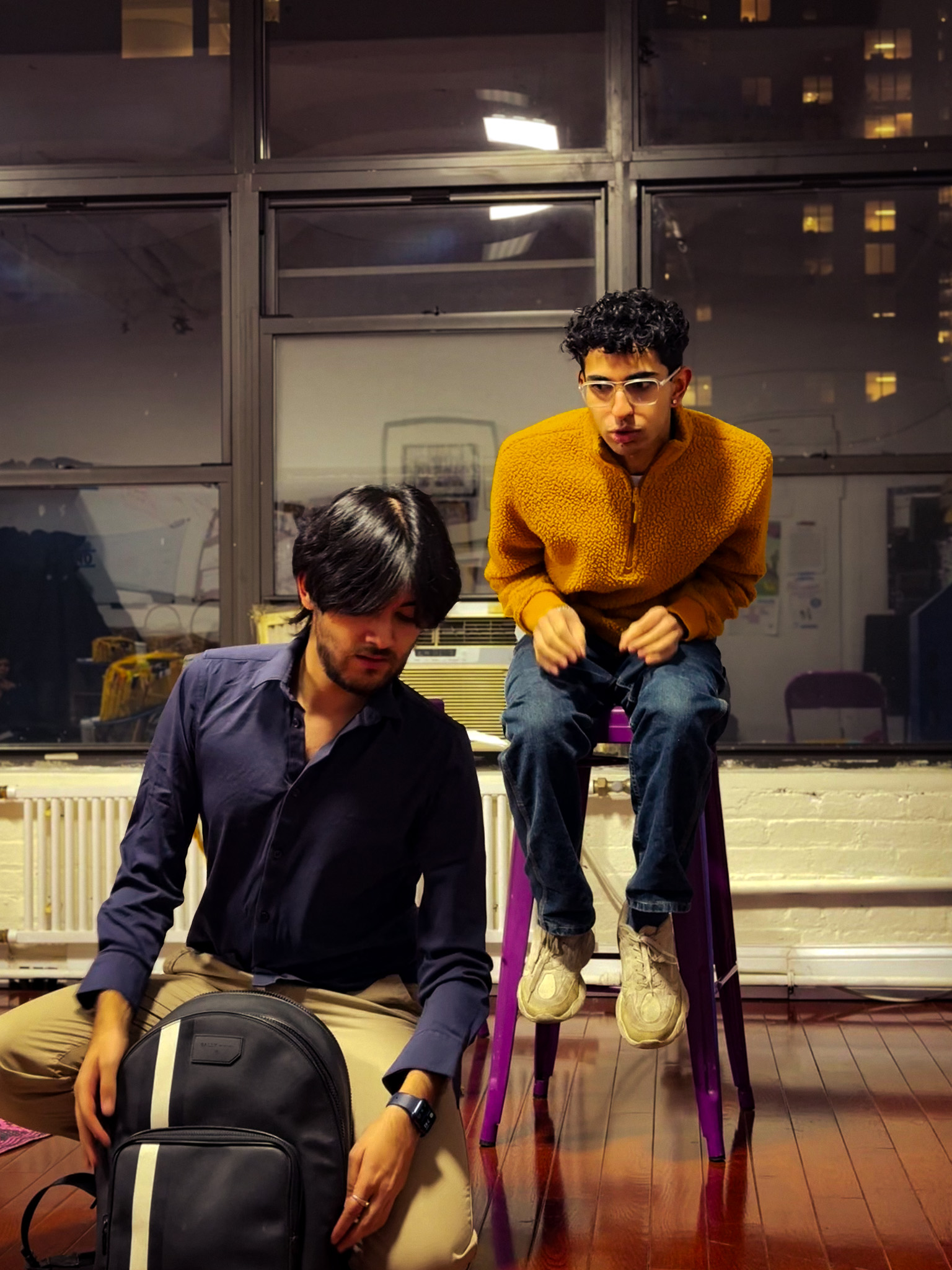 Veer Arya (Sharan) and Dhruv Nair (Abhay)