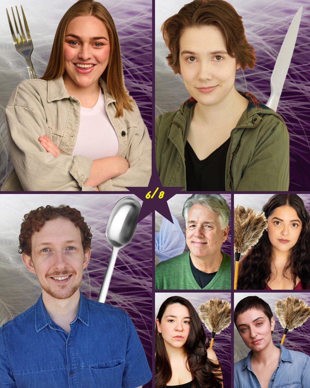 6/8 Cast