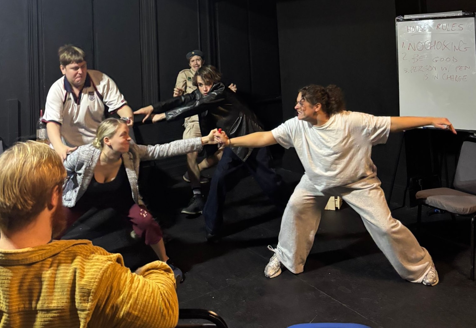 Tug of war (Rehearsals)