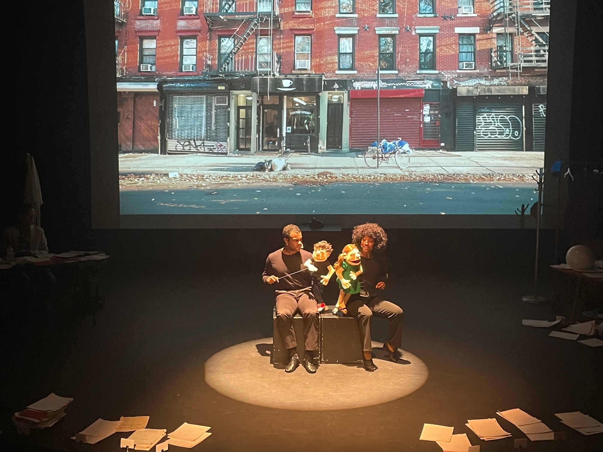 Isaac Robinson-Smith and Tiffany Daniels perform "Avenue Q 2: The Struggle Is Real”