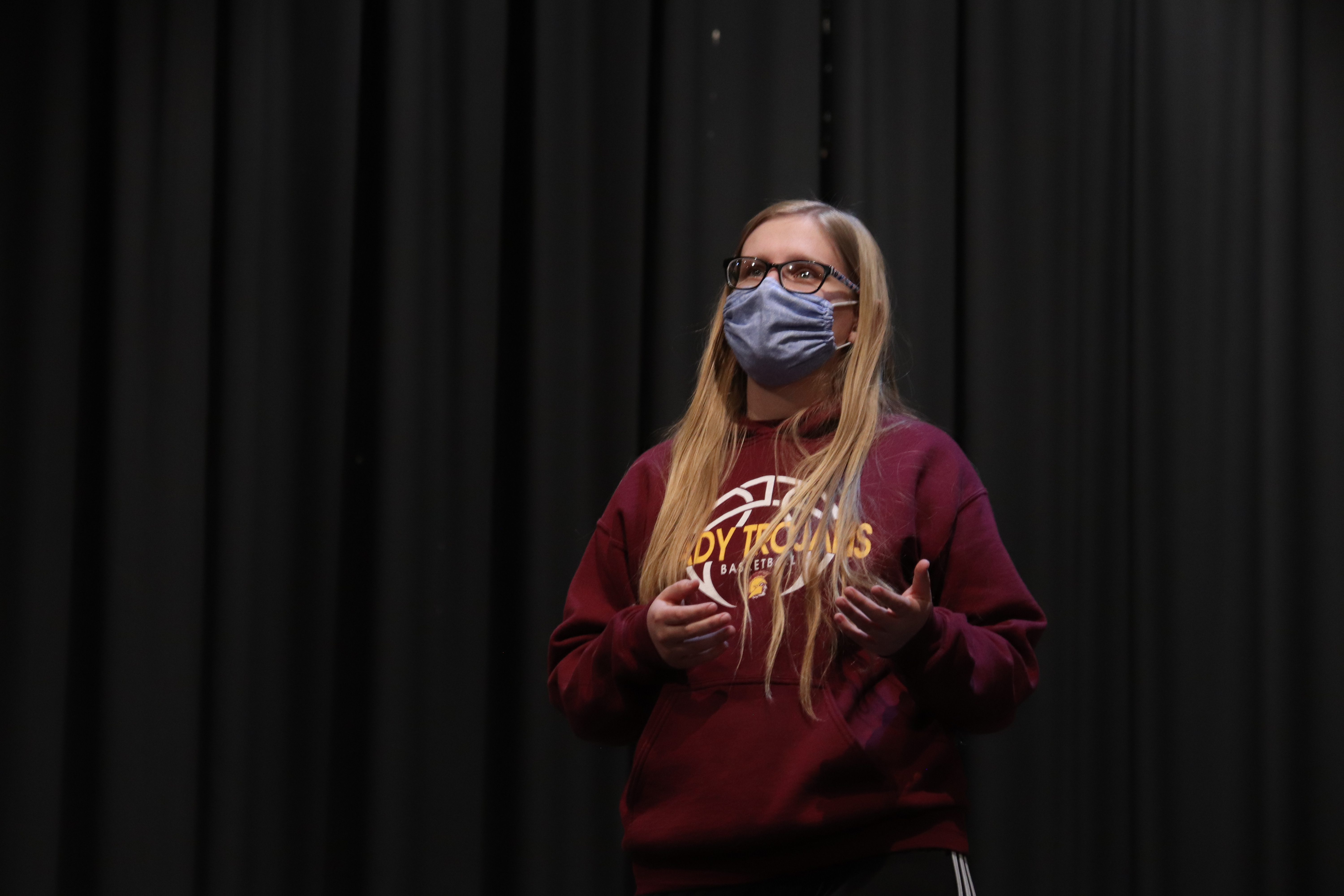 Rehearsal Photo: Malorie Hein in Most Likely To...