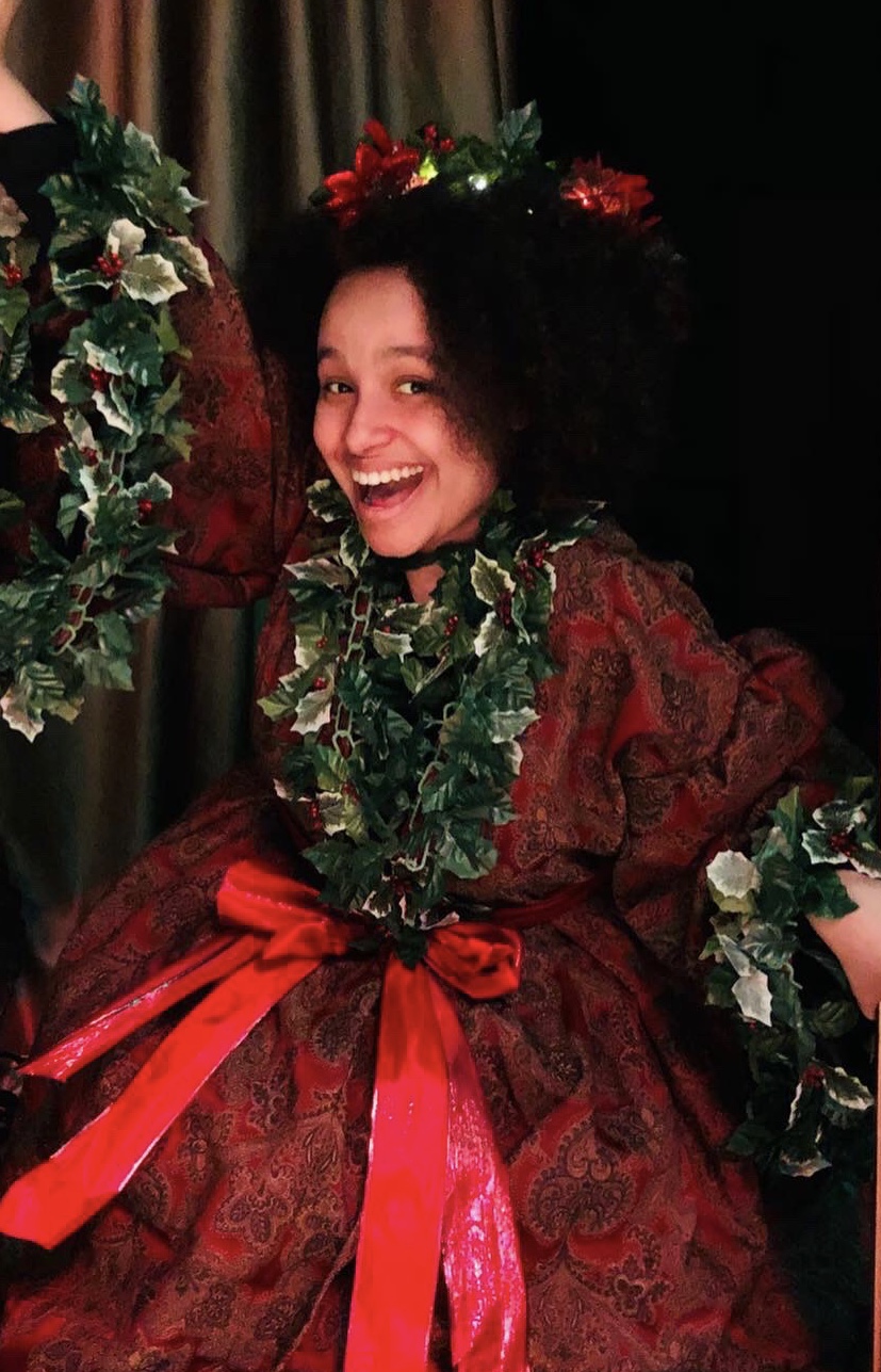 Mia Soleil Jacquez as The Ghost of Christmas Present