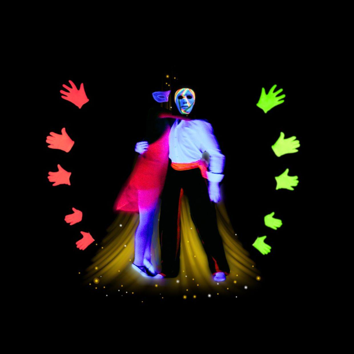 From the show black light theatre Images of Love