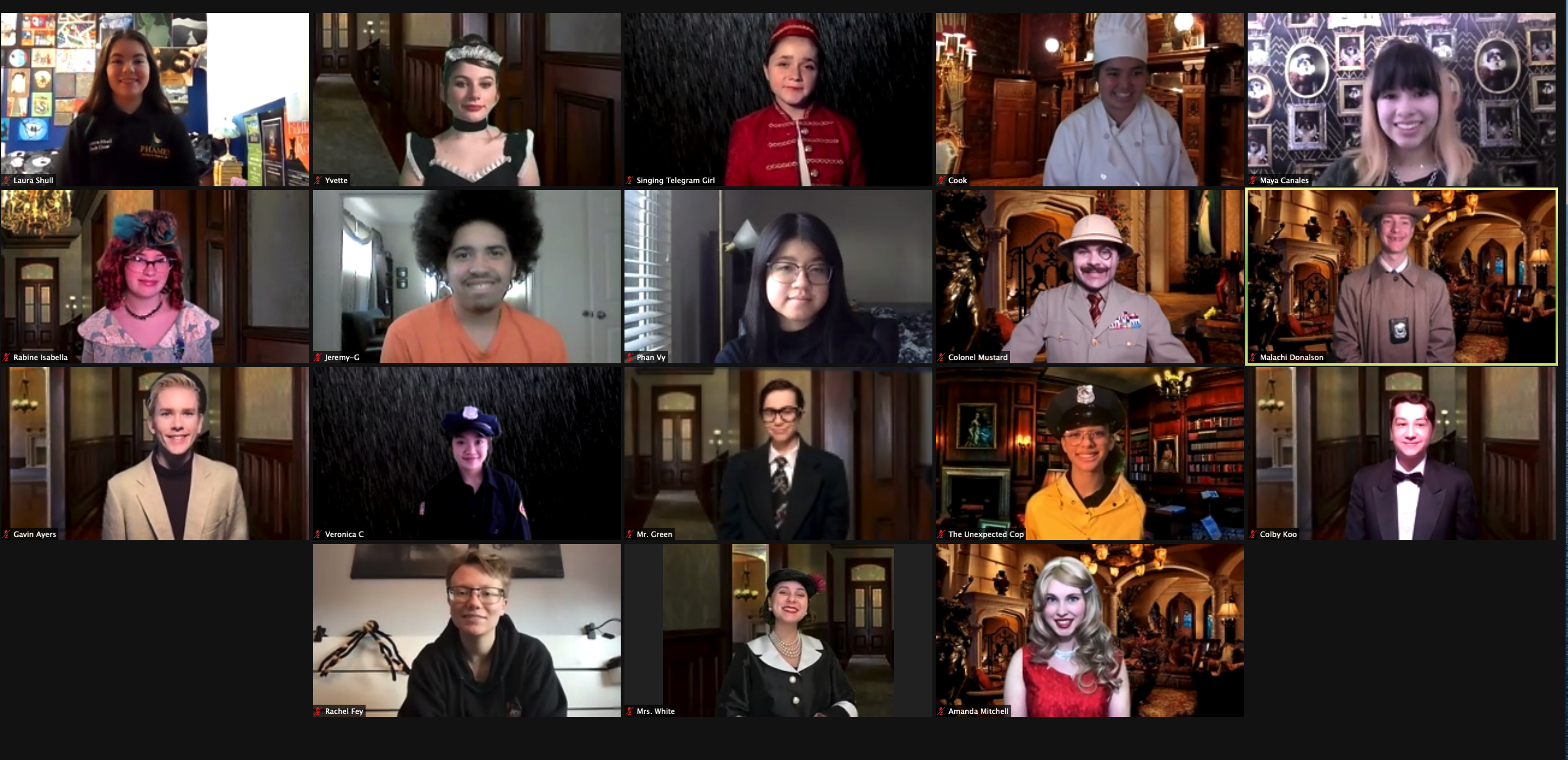 Cast and Crew of CLUE