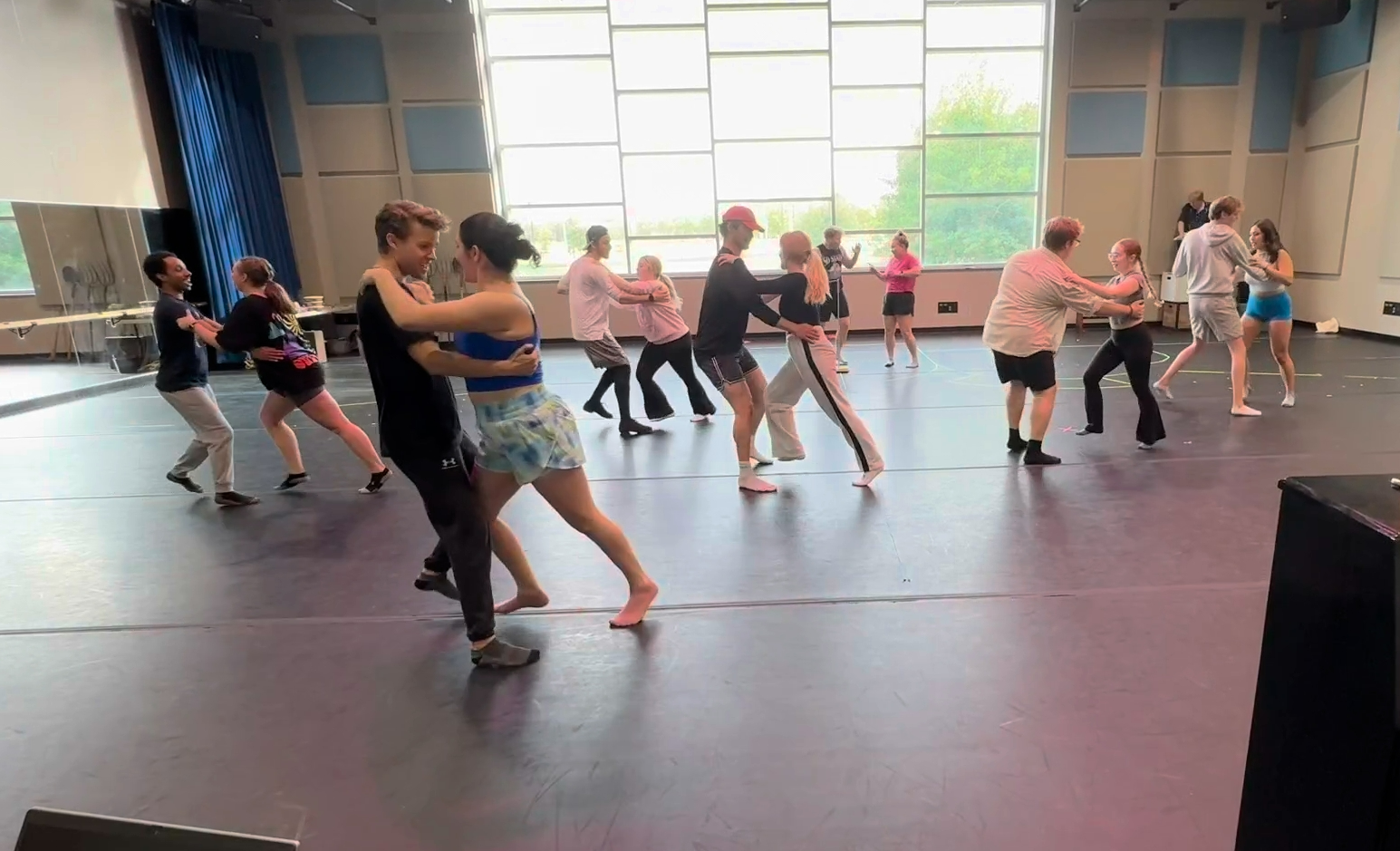 'Shakin' at the High School Hop' Dance Rehearsal